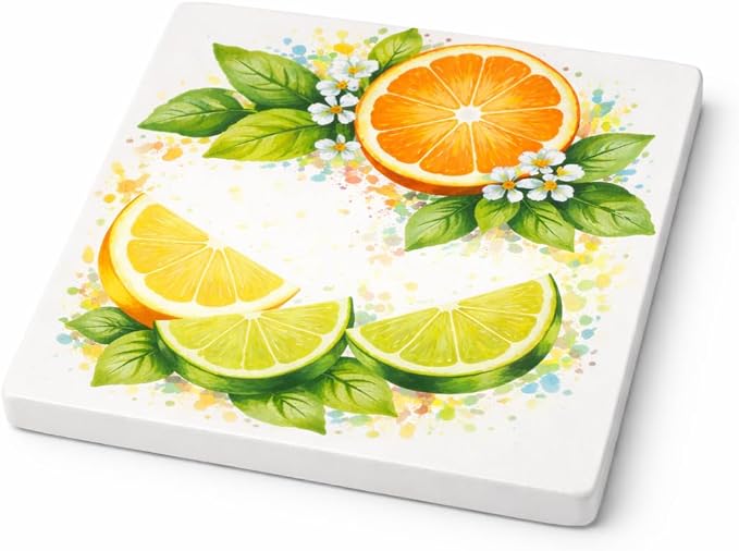 Creative Hobbies 12 Pack of Glossy White Glazed Ceramic Tiles - Image 4
