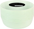 Edge Collection Mint Green Plastic Party Soup Bowls Premium heavyweight Elegant by PLASTICPRO
