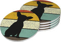 Chihuahua Dog Coasters Set of 4, Absorbent Ceramic Drink Coasters Cup Mat by Unknown