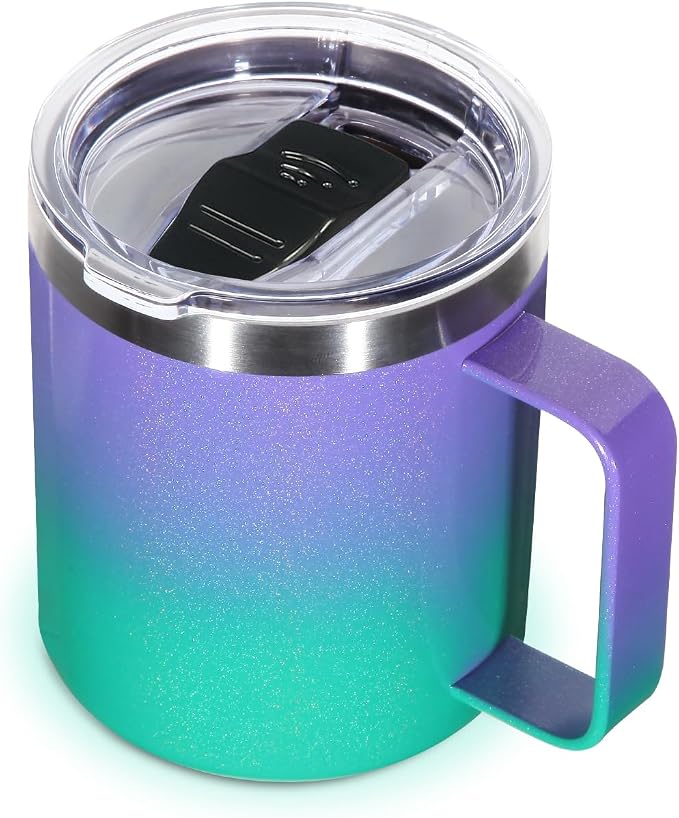 Volhoply 14oz Insulated Stainless Steel Coffee Mug by LiveFully%EF%BC%8CDrinkFreely%E2%80%94KeepGoingwithVolhoply%EF%BC%81