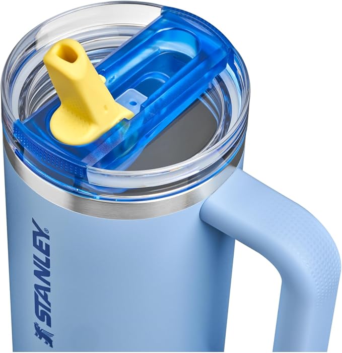 STANLEY Quencher ProTour Flipstraw Tumbler, 30 oz, Cornflower Admiral Blue | - Image 2