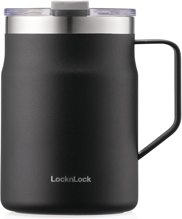 LocknLock Metro Mug Premium 18/8 Stainless Steel Double Wall Insulated by LocknLock