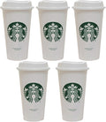Starbucks Set of 5 16oz Reusable Hot Cups by Unknown