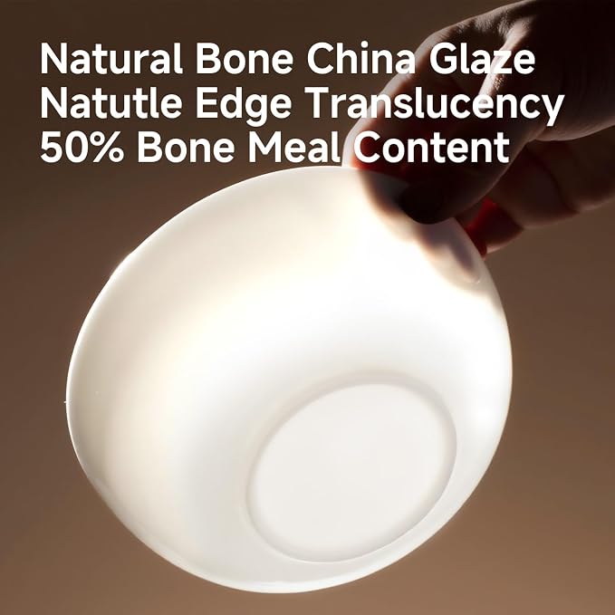 12-Piece Bone China Dinnerware Set - Image 7