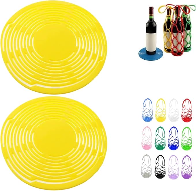 Multi-Use Silicone Storage Bag & Organizer, Silicone Wine Carrier, Portable by Unknown