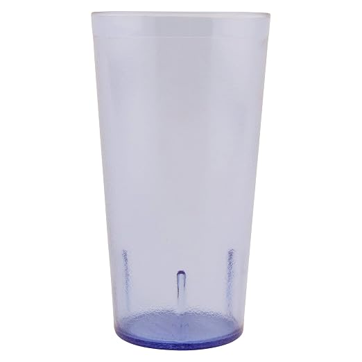G.E.T. 6632-1-BL-EC Heavy-Duty Plastic Restaurant Tumblers, 32 Ounce, - Image 2