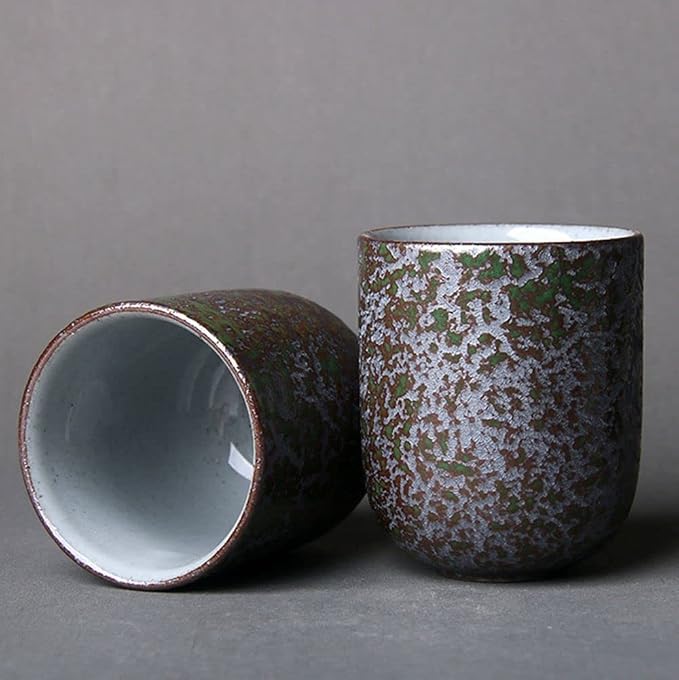 130ML Ceramic Tea, Kung Fu Cups Chinese Tea Cup, Japanese Style Handle-Less - Image 4