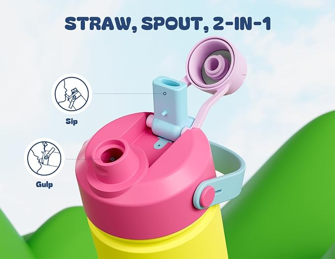 12 oz Kids Insulated Water Bottle - Image 3