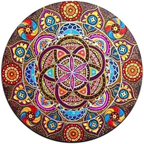 Mandala Pattern Round Coaster Set - Image 5