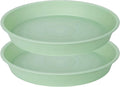 2 Pack of 16 17 inch Plant Saucer, 2.3" Depth, Plant Trays by Bleuhome