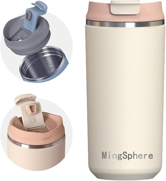12oz Insulated Stainless Steel Coffee Cup - Image 6