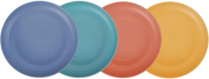 7.8 Inches Unbreakable Wheat Straw Plates - Image 3