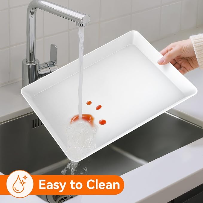 9-Pack Serving Tray in 3 Sizes, Serving Platter, Trays - Image 5