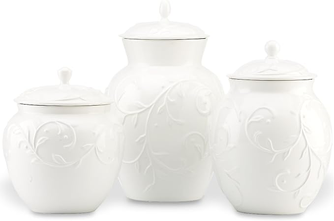 Lenox Opal Innocence 3-Piece Canister Set by Lenox