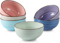 Selamica Ceramic 24 Oz Cereal Bowls Set, Deep Soup Bowls, 5.9 Inch Porcelain by Selamica