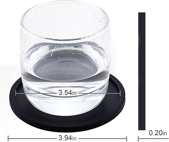 Anti-Slip Reusable Drink Coasters Set - Image 5