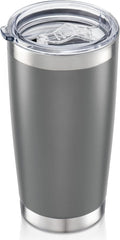 20 oz Tumbler with Lid Stainless Steel Insulated Tumblers, 1 Pack | Leak Proof by Unknown