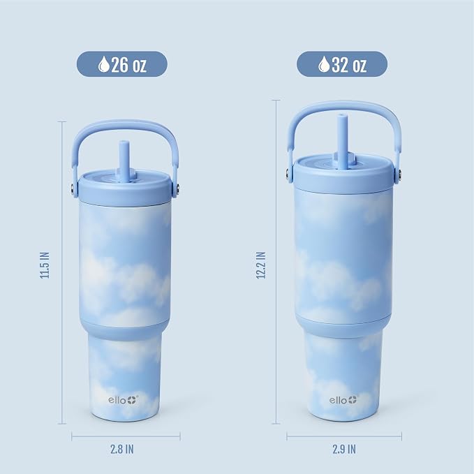 Ello Oasis Go+ 32oz Insulated Stainless Steel Tumbler - Image 7