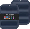 2 Pack Square Trivets for Hot Dishes | 9*12in Silicone Hot Pads for Kitchen by Joyhalo