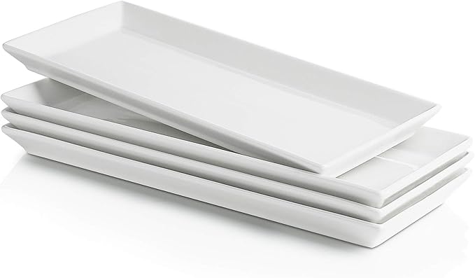 Sweese Porcelain Serving Platters 11.7 Inch by Sweese