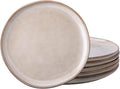 AmorArc Ceramic Dinner Plates Set of 6, 10.5 Inch Stoneware Plates Set | by AmorArc