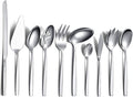 Silverware Serving Set 10 Pieces, Berglander Stainless Steel Flatware Serving by Berglander