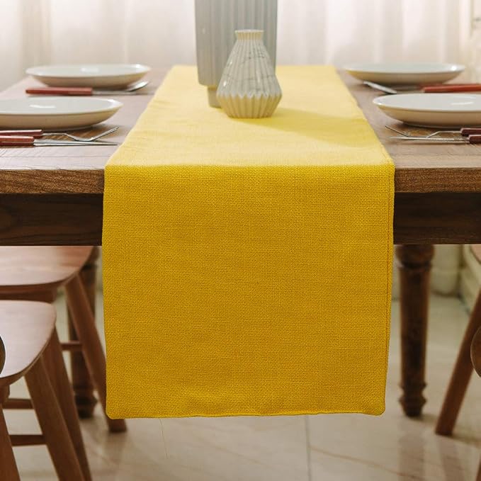 Dining Table Runner 12 x 108 inches Christmas Living Room Dinner Wedding by NATUS+WEAVER