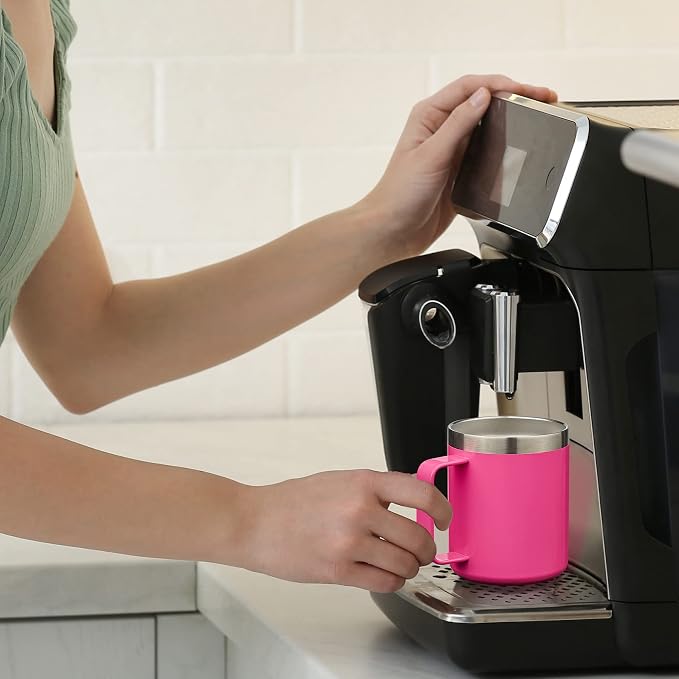 12oz Insulated Travel Coffee Mug - Image 7