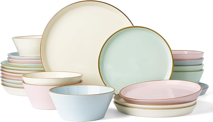 Famiware Saturn Stoneware Dishes Dinnerware Set by Famiware