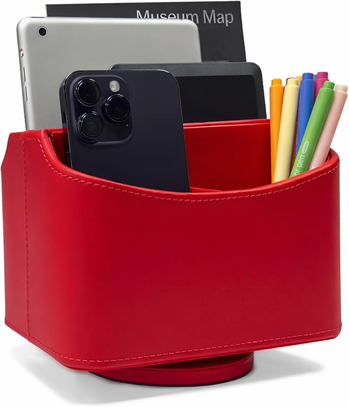 UnionBasic Rotating Desk Organizer, 360 Desk Spinning Caddy, Desktop TV by UnionBasic