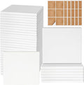 36 PCS Ceramic Tiles for Crafts, Unglazed Matte Coasters by GOHDODD