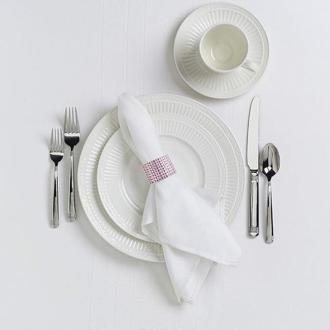 Accmor 50pcs Napkin Rings, DIY Decoration - Image 4