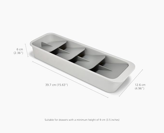 Joseph Joseph DrawerStore Compact Tiered Flatware Cutlery Kitchen Drawer - Image 4
