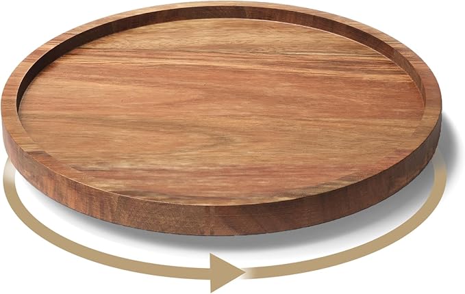 VERTORGAN Lazy Susan Bamboo Organizer by VERTORGAN