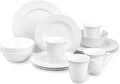 Lenox Opal Innocence Carved Porcelain 16-Piece Dinnerware Set by Lenox