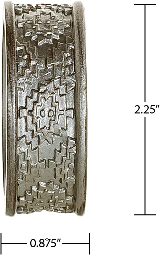 Creative Scents Dublin Silver Napkin Rings Set of 6 - Image 3