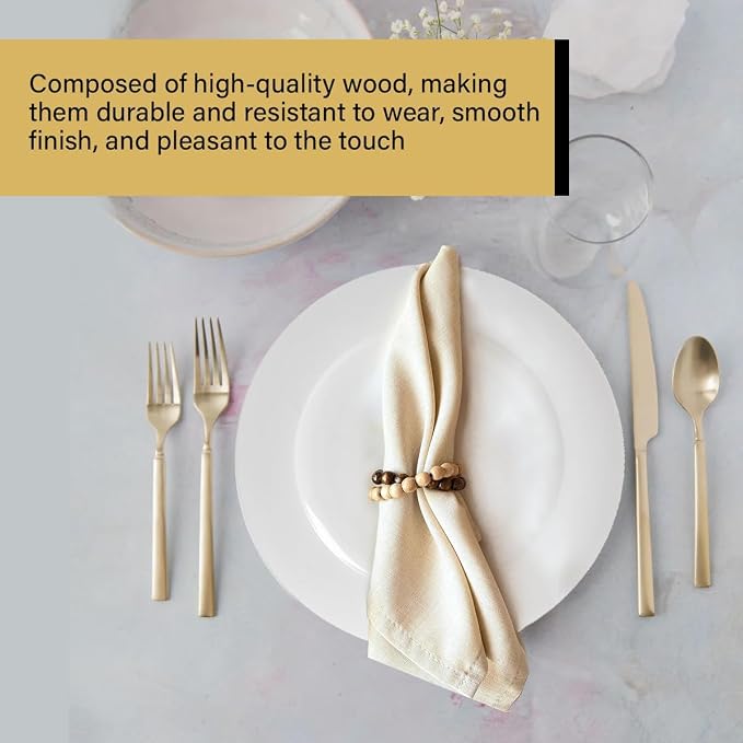 Napkin Rings Set of 6 - Image 5