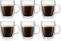 Bodum 10oz Bistro Double Wall Insulated Mug, High-Heat Borosilicate Glass by Bodum