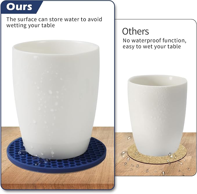 TWTLi Silicone Coasters Set of 6 - Image 7