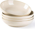 AmorArc 8.5'' Large Ceramic Pasta Bowls, 36oz Stoneware Pasta Serving Bowls Set by AmorArc