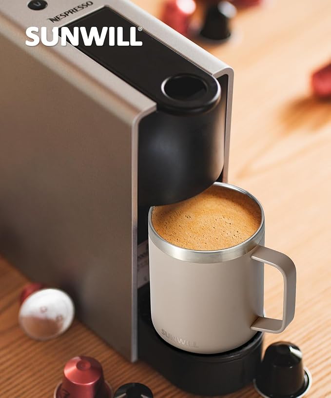 SUNWILL Travel Coffee Mug Set of 2, Insulated Tumbler - Image 6