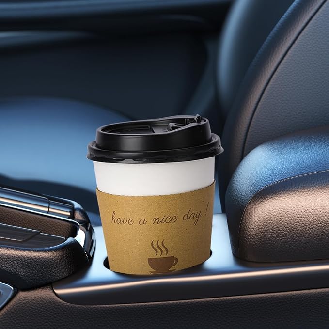 BYSNOW 500 pack 12 oz Bulk Disposable Coffee Cups - Image 6