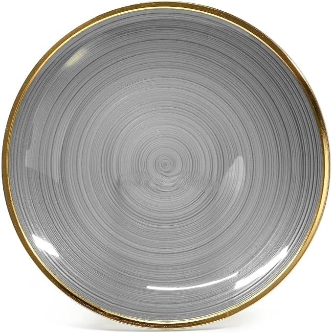 " OCCASIONS " 200pcs set-Wedding Party Disposable Plastic Plate Set -25 x 10'' - Image 2