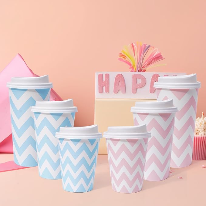 Tamone 100 PACK 16OZ Disposable Coffee Cups - Image 6