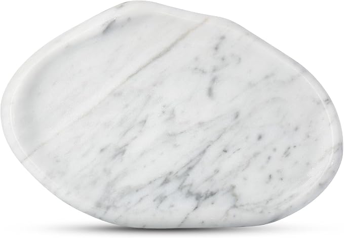 Luxurious Natural Marble Vanity Tray by Koville