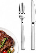 SANTUO 16-Piece Stainless Steel Dinner Knife and Fork Set by SANTUO