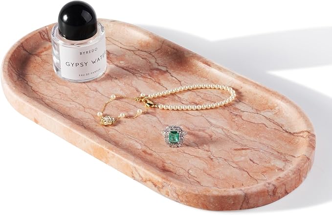 Norway Natural Marble Tray, Catchall Tray by Koville