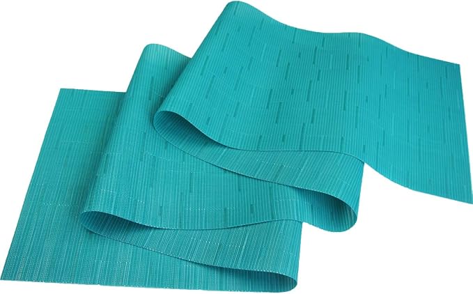 PIGCHCY Elegant Placemats and Table Runner, Durable Cleaning Set - Image 3