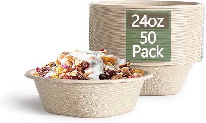 Disposable Bowls 24 Oz by Homestockplus