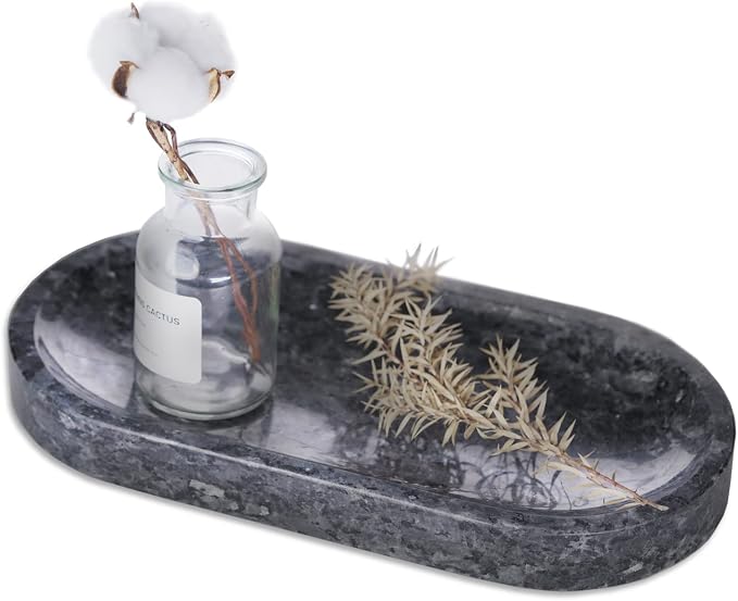 Norwegian Natural Granite Bathroom Tray, Decorative Tray, Bathroom Countertop by Koville